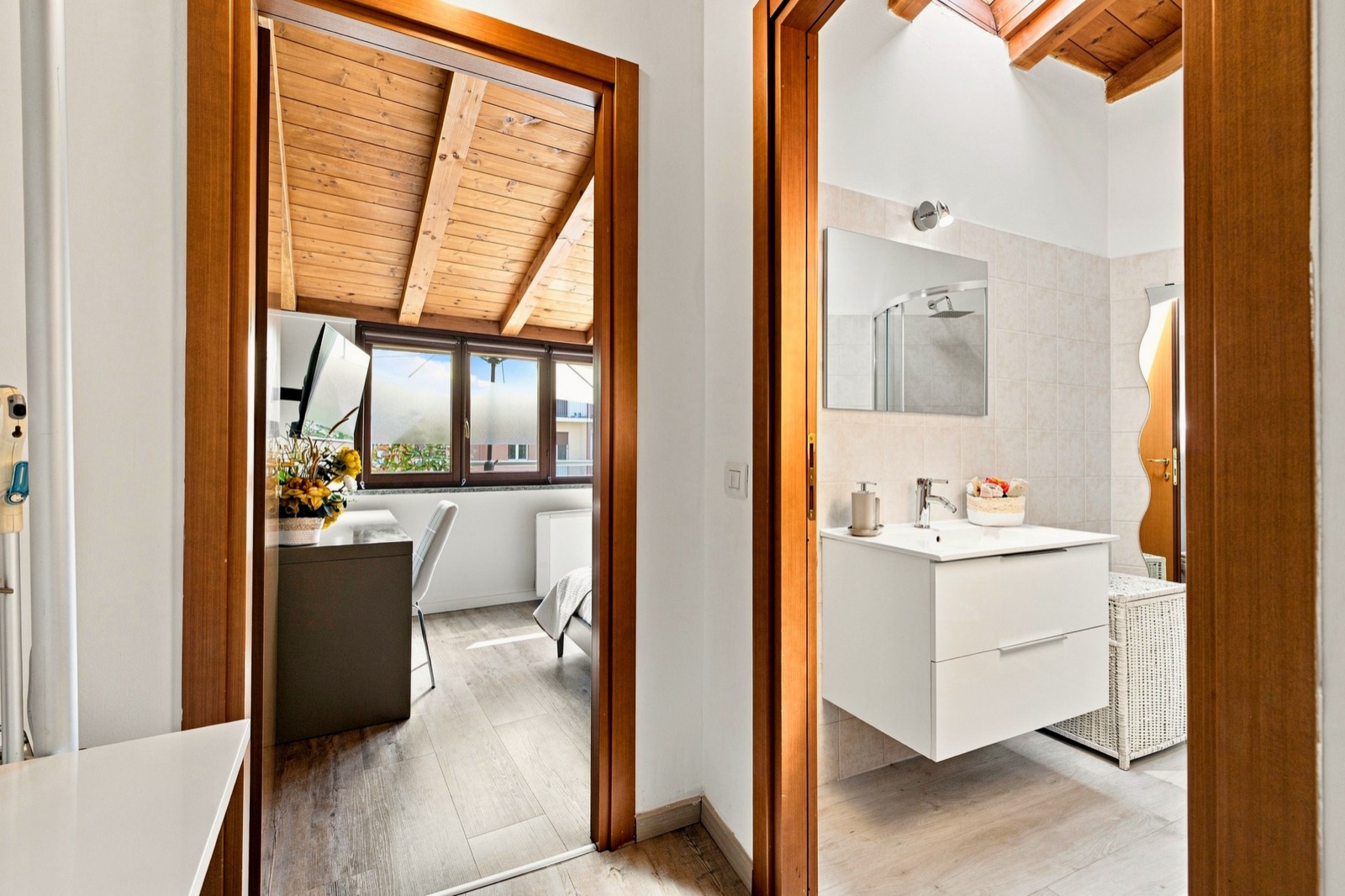 Disimpegno con bagno