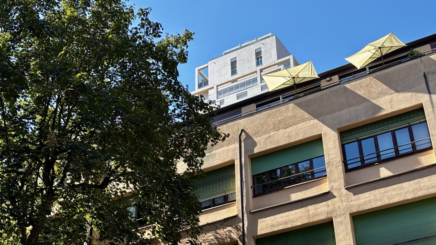 Palazzo con attico